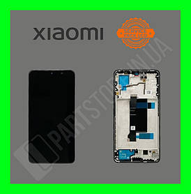 Дисплей Xiaomi Redmi Note 13 Pro 5G / Poco X6 5G Black (560002N16P00) сервісний оригінал у зборі з рамкою