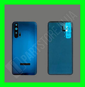 Кришка Huawei Honor 20 Pro Blue зі склом камери