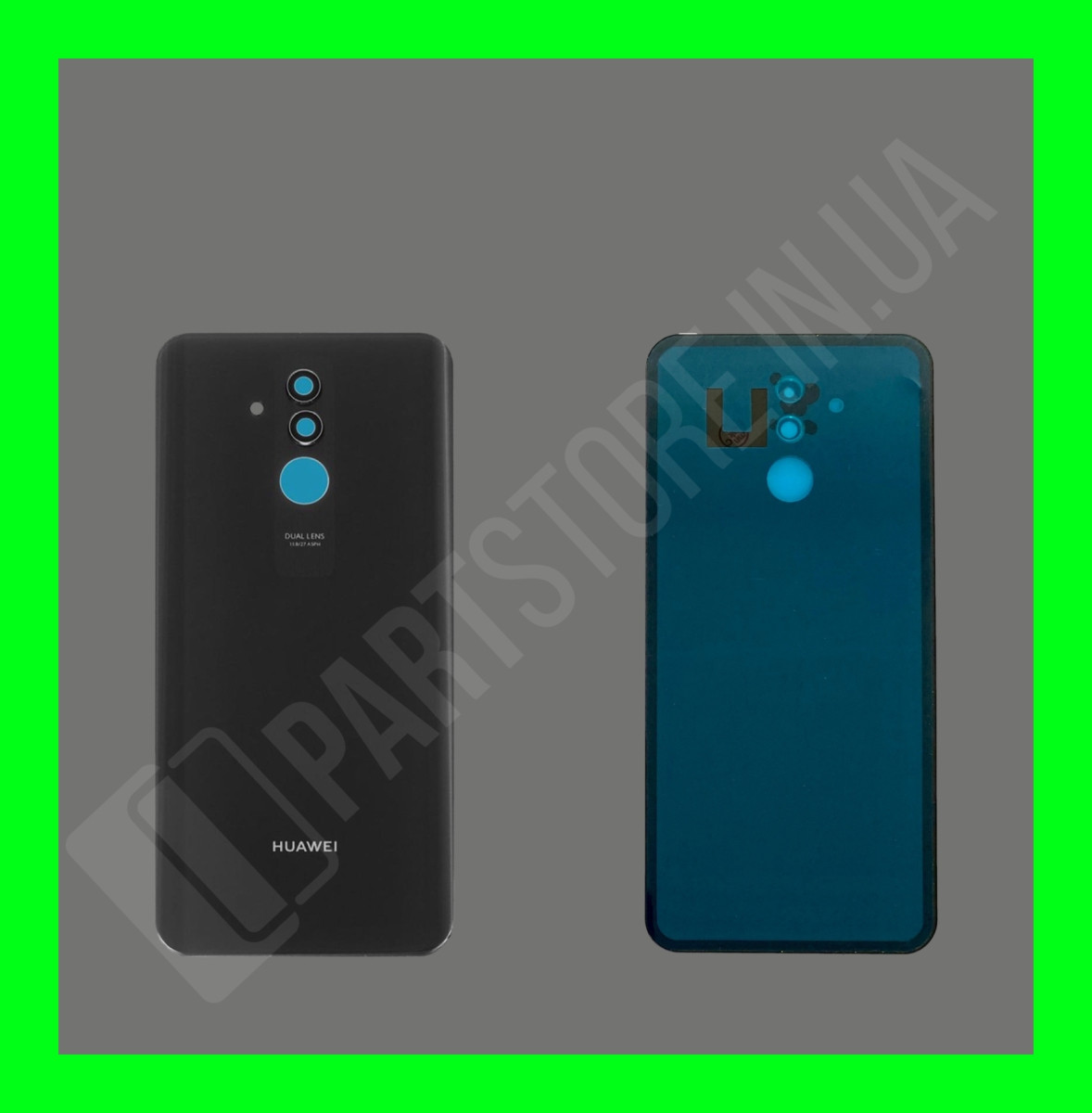 Кришка Huawei Mate 20 lite Black зі склом камери