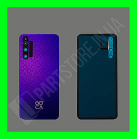 Кришка Huawei Nova 5T Purple зі склом камери