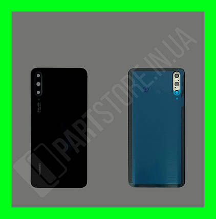 Кришка Huawei P Smart Pro Black зі склом камери, фото 1