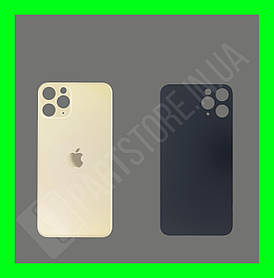 Кришка iPhone 11 Pro Gold (великий отвір)