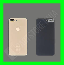 Кришка iPhone 8 Plus Gold зі склом камери