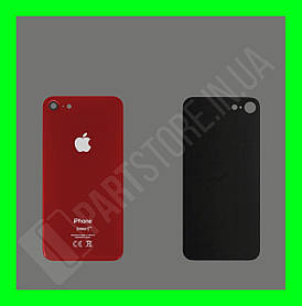 Кришка iPhone 8 Red зі склом камери
