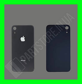 Кришка iPhone XR Black (великий отвір)