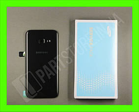 Кришка Samsung A320 Black A3 2017 (GH82-13629A) сервісний оригінал