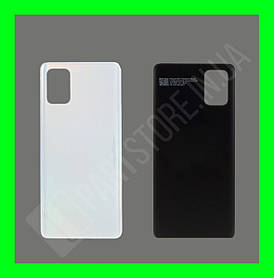 Кришка Samsung A71 A715 Silver