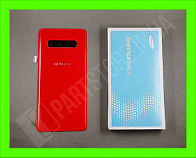 Кришка Samsung G975 Red S10 Plus (GH82-18534H) сервісний оригінал