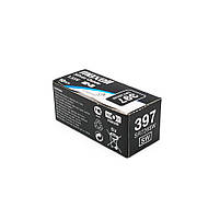 Годинникова батарейка 397 / SR 726 SW / AG2 Maxell Silver Oxide (1.55v) 1шт., фото 2