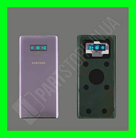 Кришка Samsung Note 9 N960 Lavender зі склом камери