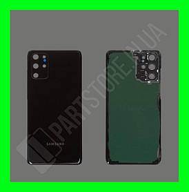 Кришка Samsung S20 Plus G985 Black зі склом камери