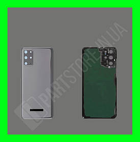 Кришка Samsung S20 Plus G985 Grey зі склом камери