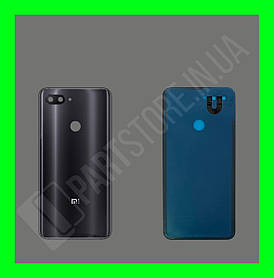 Кришка Xiaomi Mi 8 Lite Black зі склом камери