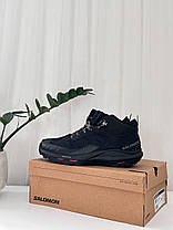 Зимові Чоловічі Кросівки Salomon Outpulse Gore-Tex High Black / Саломон Аутпульс Гор Текс Високі Чорні, фото 5