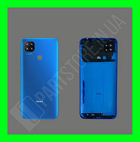 Кришка Xiaomi Redmi 9C Twilight Blue зі склом камери