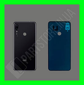 Кришка Xiaomi Redmi Note 7 Black зі склом камери