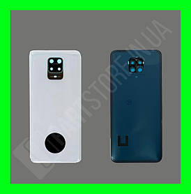 Кришка Xiaomi Redmi Note 9 Pro Glacier White зі склом камери