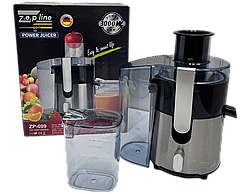 Соковижималка електрична Zepline ZP-099 потужність 3000w Соковичавниця для фрешу