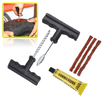 Набір для ремонту безкамерних шин Tubeless Tyre Repair Kit (KG-11937)