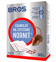 Гранули від мишей Bros Nornit 140 р. оригінал (Польща)