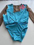 Продам купальник для худож. гимнастики на 4-5 лет в отличном состоянии, фото 4
