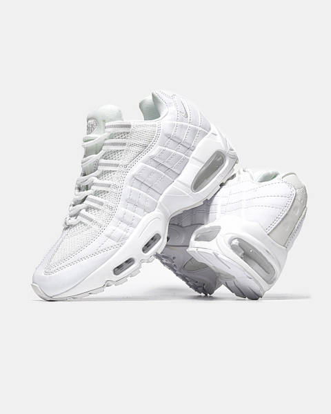Nike 95 triple white online