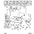 Корпус личинки бокових відсувних дверей Fiat Ducato 244, Peugeot Boxer, Citroen Jumper (2002-2006), 9170V5, фото 3