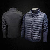 Чоловіча осінка куртка Hugo Boss CK8466 чорна, фото 7