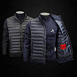 Чоловіча осінка куртка Hugo Boss CK8466 чорна, фото 6