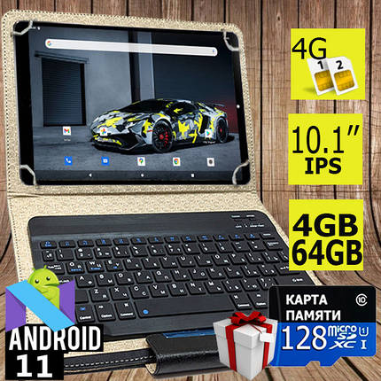 Планшет-телефон ASUS X Pad PRO 10 LTE IPS 4/64 4G + Чохол із Bluetooth клавіатурою + Карта пам'яті 128ГБ, фото 1