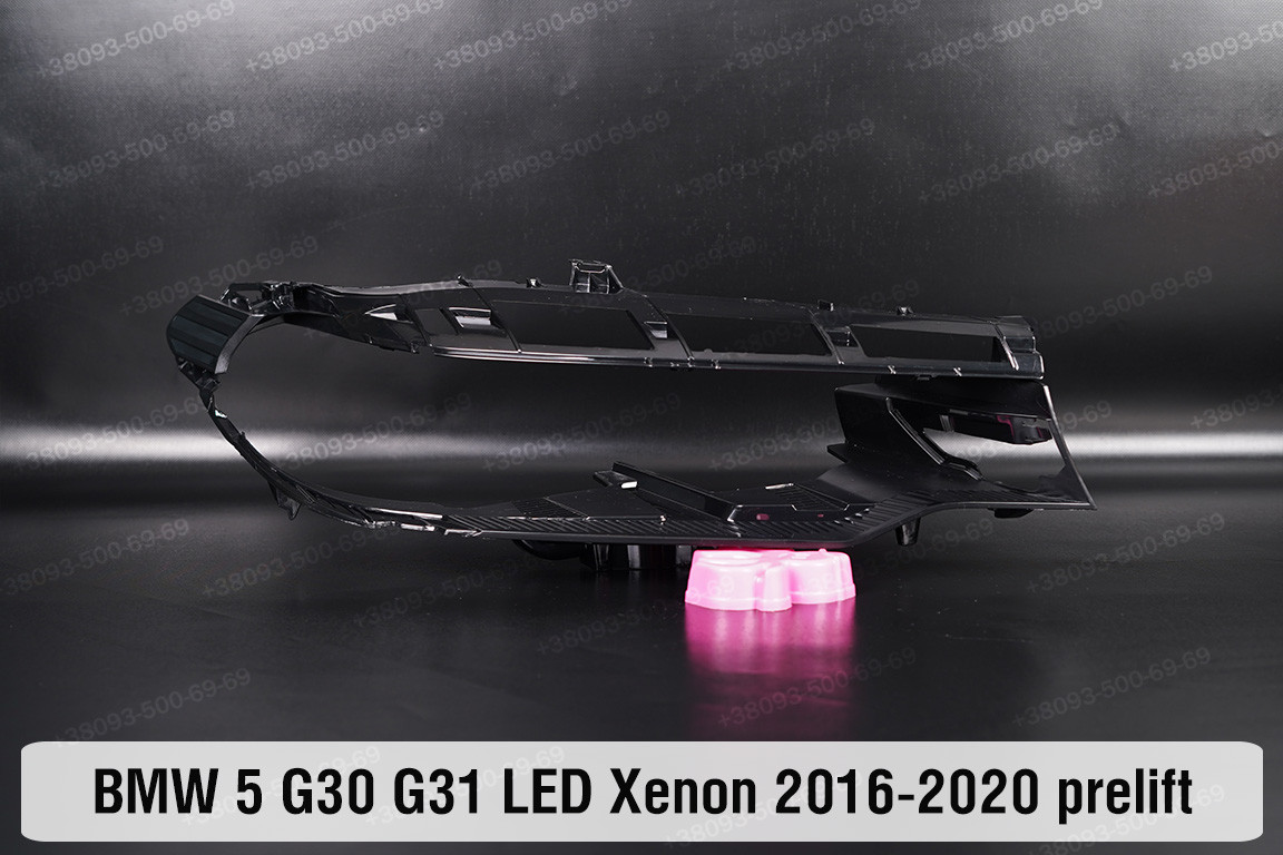 Декоративна маска BMW 5 G30 G31 LED Xenon (2016-2020) дорест права, фото 1