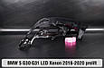 Декоративна маска BMW 5 G30 G31 LED Xenon (2016-2020) дорест права, фото 4