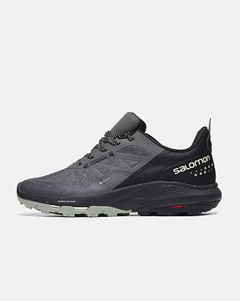 Зимові Чоловічі Кросівки Salomon Outpulse Gore-Tex Magnet Black / Саломон Аутпульс Гор Текс Магнет Сірі, фото 1