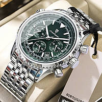 Мужские часы Poedagar Avalon стильные спортивные наручные часы с хронографом и водозащитой