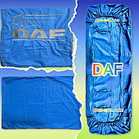 Постільна білизна ДАФ комплект постільної білизни для водія великовантажного автомобіля DAF синій