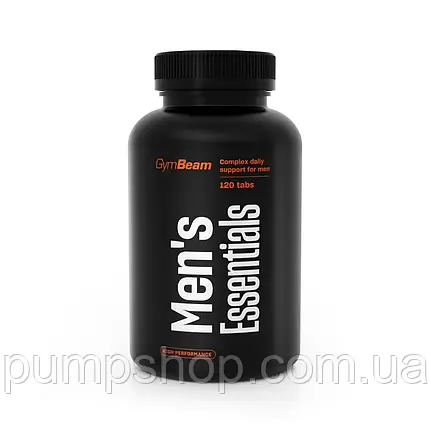 Вітаміни для чоловіків GymBeam Mens Essentials Multivitamin 120 таб., фото 1