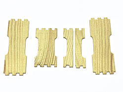 Рамка для стільникового меду під рамку 435x230 мм по 12 шт. з верхнім пропилом