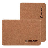 Блоки для йоги коркові 2 шт. Zelart Yoga Brick 23x15x7.5 см (FI-7850-3)
