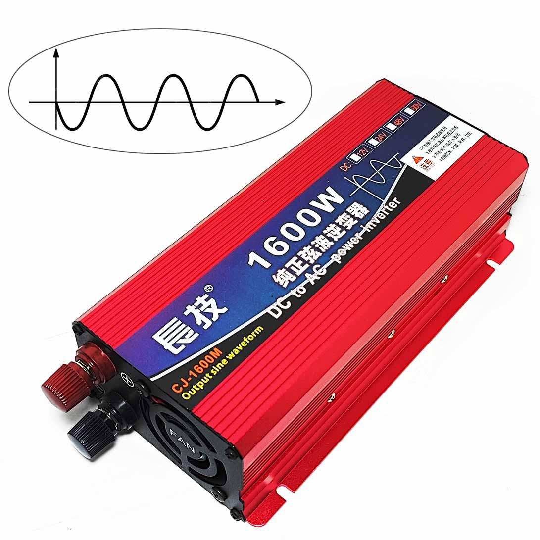 Інвертор 24 вольти 220 чистий синус 800W (1600W)