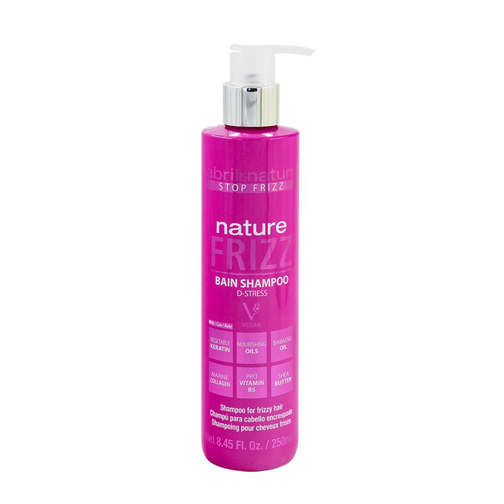 Шампунь для неслухняного волосся Abril et Nature Nature Frizz Bain Shampoo 250 мл