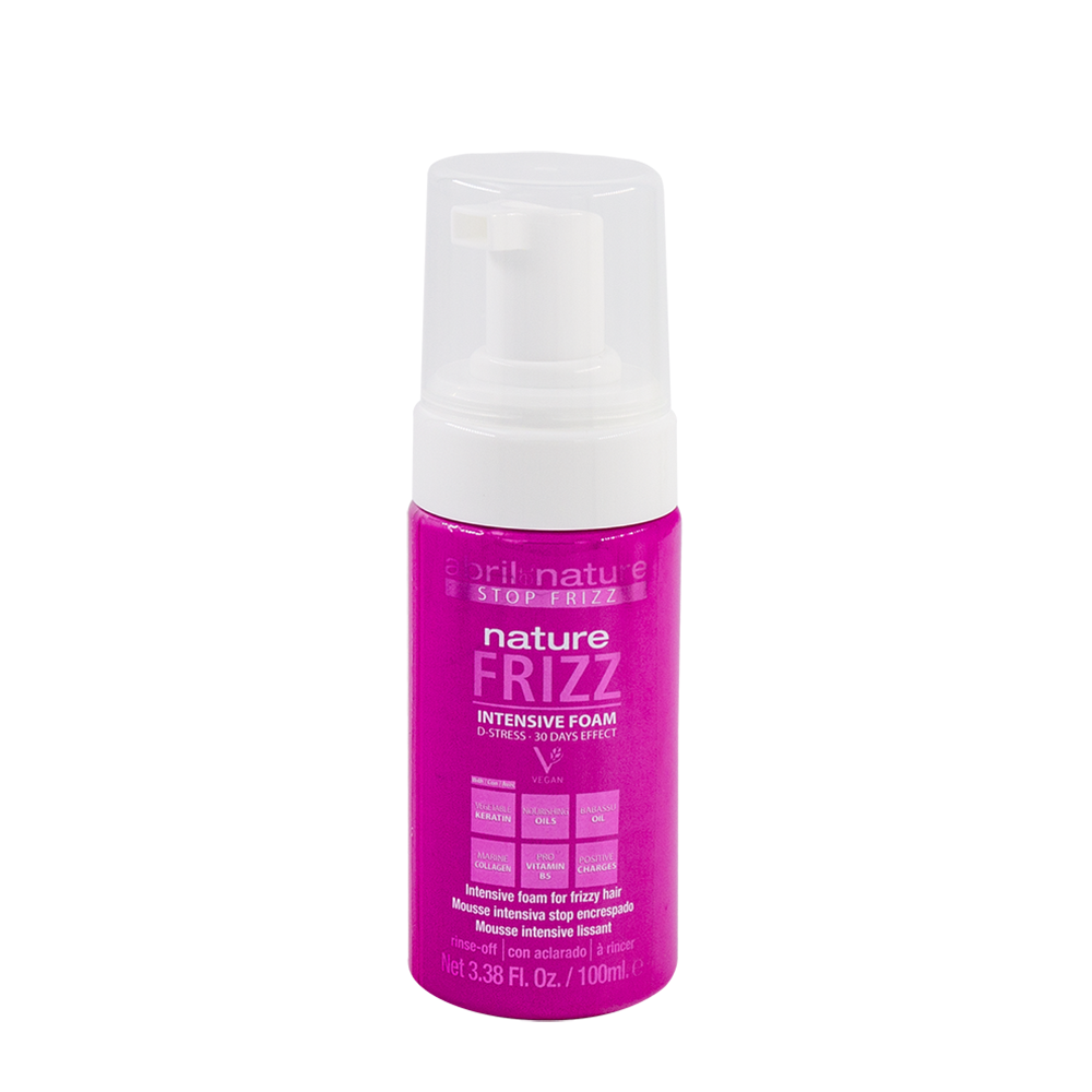 Мус для випрямлення волосся Abril et Nature Nature Frizz Intensive Foam Mousse 100 мл