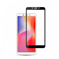 Захисне скло Walker Full Glue для Xiaomi Redmi 6 / Xiaomi Redmi 6A Чорний