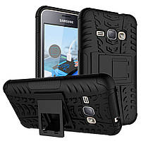 Чохол Armor Case для Samsung Galaxy J1 2016 (моделі j120) Чорний