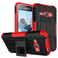 Чохол Armor Case для Samsung Galaxy J1 2016 (моделі j120) Червоний