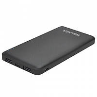 УМБ Power Bank Walker WB-410 10000mAh Li-Pol 2xUSB 1xUSB Type-C 2.1 A Black