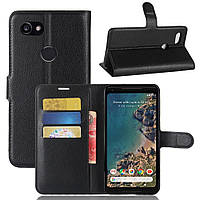 Чохол-книжка Litchie Google Wallet для Pixel 2 XL Чорний