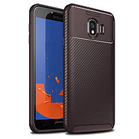Чохол Carbon Case Samsung J400 Galaxy J4 2018 Коричневий