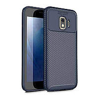 Чохол Carbon Case Samsung J260 Galaxy J2 Core Синій