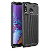 Чохол Carbon Case Samsung Galaxy A6s Чорний