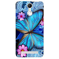 Чохол з малюнком Printed Silicone для HomTom HT27 / HT27 Pro Метелик